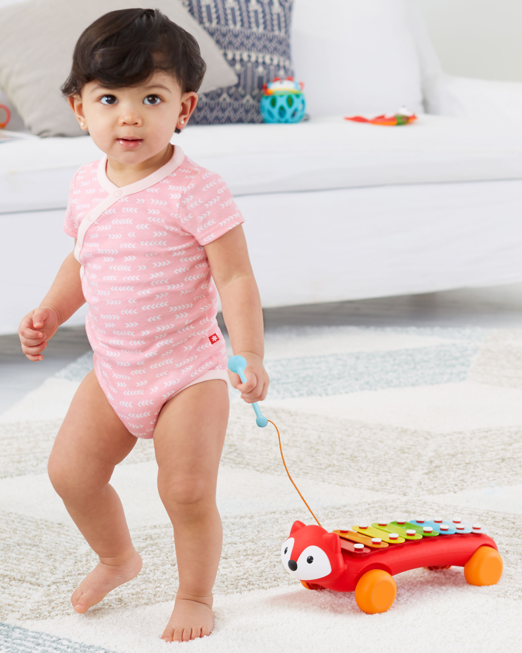 Skip Hop Explore & More Baby Fox Xylophone with Mallet photo 7