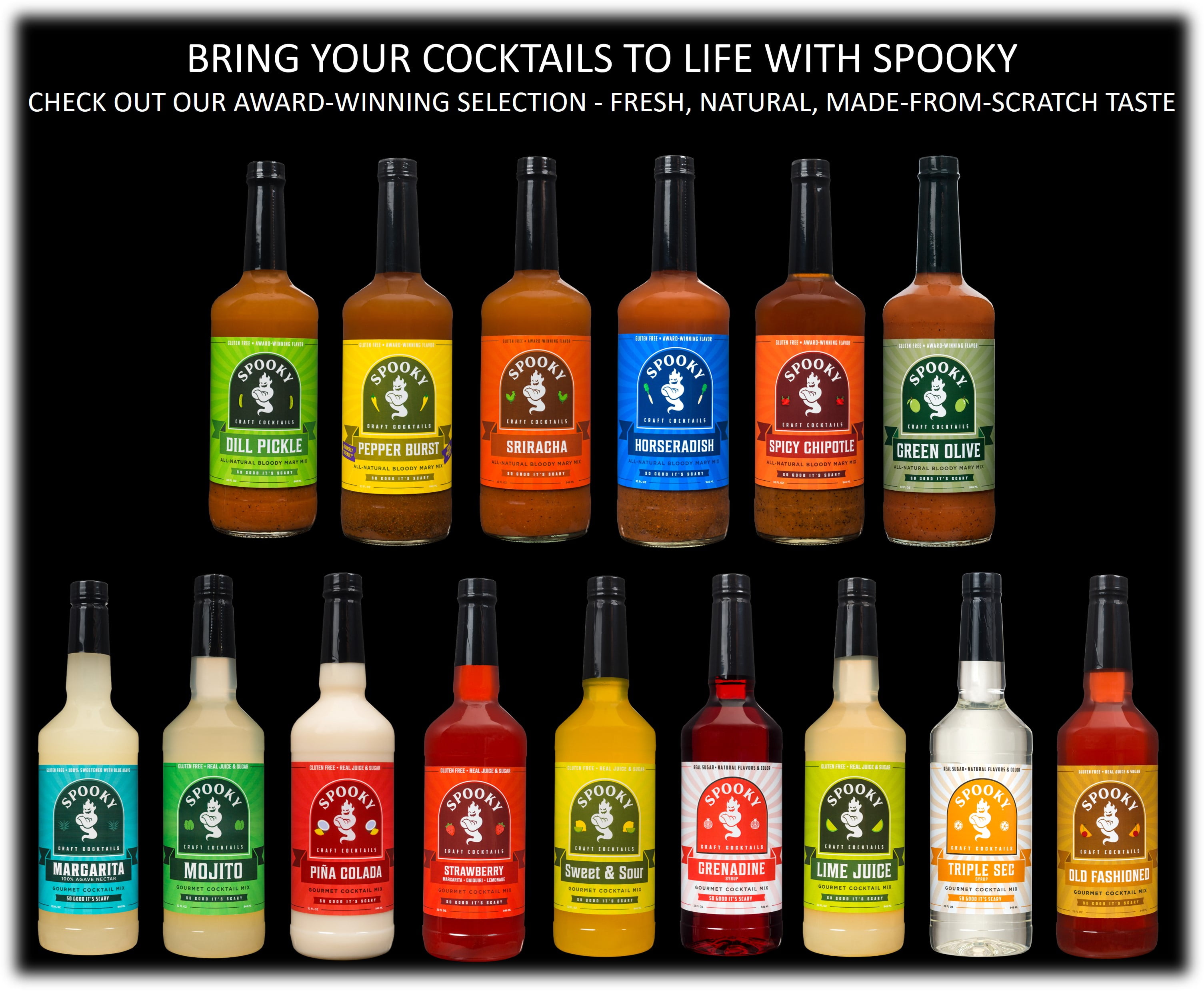 SPOOKY BLOODY MARY Variety Pack Featuring DILL PICKLE,, 41 OFF