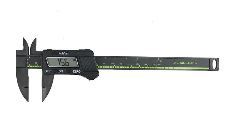 150mm 6 Inch LCD Digital Electronic Carbon Fiber Vernier Caliper Gauge Micrometer Measuring Tool