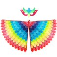 thumbnail image 1 of Decoraciones de Halloween para niños, mochila con alas de loro y pájaro, máscara facial para Cosplay, disfraz de actuación, Juguetes, 1 of 4