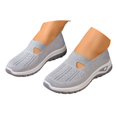 thumbnail image 3 of CHENge Women's Orthopedic Sneakers Hollow Mesh Shoes Fashion Hand Stitching Lightweight Breathe Arch Support Non- Casual Walking Shoes, 3 of 9
