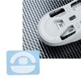 thumbnail image 3 of Esports Tiger ICE Version Mouse White Glides Skates Feet for Pulsar X2 Wireless, 3 of 10