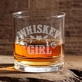 thumbnail image 2 of Gift for Whiskey Drinkers, Engraved Whiskey Glass for Women, Rocks Glass for Wife, 11oz Old Fashioned Cocktail Whiskey Girl Glass, 2 of 5