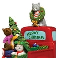 thumbnail image 2 of The Hamilton Collection Meowy Christmas Figurine by Blake Jensen Handcrafted Holiday Decor Features 8 Festive Cats on a Vintage Red Truck with Glitter & Metallic Accents 7.25-inches, 2 of 7