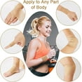 thumbnail image 5 of 2 Pack Self Adherent Elastic Wrap Bandage Tape, 2" x 5 Yards, Skin Color, for Wrist Sports, 5 of 5