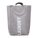 thumbnail image 1 of Cesto para ropa sucia con asas, plegable, para ropa sucia gris, 1 of 9