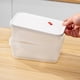 thumbnail image 4 of Caja de almacenamiento de alimentos | Recipientes de plástico transparentes | Microondas y frigorífico | Conservador apilable de verduras y frutas | Tamaños pequeños, medianos y grandes | Marcador, 4 of 9