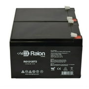Raion Power 12V 12Ah Battery for Power Wheels (By Fisher-Price) 00801-1661 (method 2) - 2 Pack