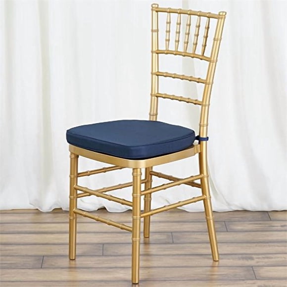 BalsaCircle Navy Blue Cushion for Chiavari Chairs - Wedding Party Event Furniture Reception Dinner Catering Ceremony Decorations