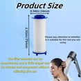 thumbnail image 2 of 10Pcs Shower Head Filter Drivese, 2.95 Inch Ion Shower Dropse Head Filter PP Cotton Replacement Cartridge, Water Filter Core Cotton For Handheld Showerheads., 2 of 6