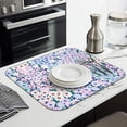 thumbnail image 3 of 16x18 Inch Boho Kitchen Dish Drying Mat Super Absorbent Microfiber Washable Reusable Dish Drainer Pad for Home and Coffee Bar Use, 3 of 7