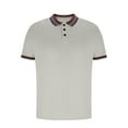 thumbnail image 5 of POTETI Mens Polo Shirts Casual Collared Short Sleeve Shirts Solid Summer Relaxed Fit Tops, 5 of 6