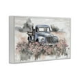 thumbnail image 4 of Stupell Industries Pickup in Floral Meadow Transportation Painting White Framed Art Print Wall Art, 24 x 16, 4 of 10