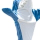 thumbnail image 5 of Manta para Adultos Sudadera Con Capucha Franela Súper Suave Saco Dormir Pijamas Sueltos Una Manta para El Sofá Del (XXL Azul), 5 of 9