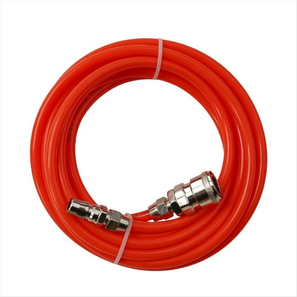 Manguera de Bomba de Compresor de Aire de Tubo Recto Neumático de 15 M, Tubo de 5 X 8 mm con Conector Rápido, Herramienta de Hardware para Manguera de Tubo de Aire.