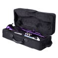 thumbnail image 2 of Tcbosik B Flat Trumpet Set for Beginner, Trumpet Instrument with Case and Gloves for Adults, Violet, 2 of 8