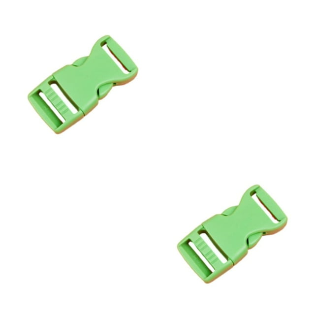 relayinert 10pcs/set Easy To Buckle Strap With Multi-Color Clasp Belt Buckles High Compatibility ABS Release Buckle Hook Buckle green 2Set