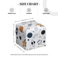 thumbnail image 3 of Goofa Cartoon Planets Tissue Box Cover PVC Leather Tissue Holder Square Facial Tissue Case Facial Paper Organizer Dispenser for Bathroom, Vanity Countertop, 3 of 8