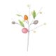 thumbnail image 2 of Palillos de flores de huevo de Pascua, rama de de Pascua Artificial, arreglo Floral novedoso y versátil para cafetería, dormitorio, restaurante, Huevo Rosa Gris Naranja, 2 of 8