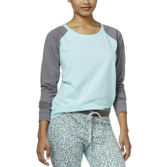 Jenni Womens Pull Over Long Sleeve Pajama Top