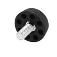 thumbnail image 2 of M8 x 18mm Muebles Mesa Base de 8 Agujeros Pierna Ajustable Pie Nivelador Negro 30pcs, 2 of 2