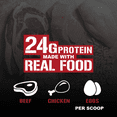thumbnail image 6 of 5% Nutrition Rich Piana Shake Time | 26g Animal Based Protein Drink Supplement | Grass-Fed Beef, Chicken, Whole Egg | no Sugar & Soy | (Peanut Butter), 6 of 11