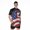 94, variant on American Flag Wing Short Sleeve Men'S Rompers, American Flag Casual Summer Jumpsuits Outfit. Gifts For Us Independence Day, 4Th Of July