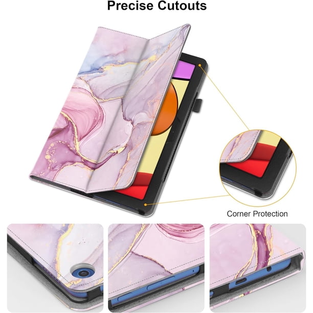 zukof Case for TCL Tab 8 LE Case with Tempered Glass Screen