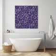 thumbnail image 3 of Purple Pink Wildflowers Wall Art Painting on Canvas, Pastoral Botanical Leaves Canvas Art Home Prints Wall Art Framed Modern Artwork for Living Room Bedroom Wall Decor 20x20in, 3 of 8