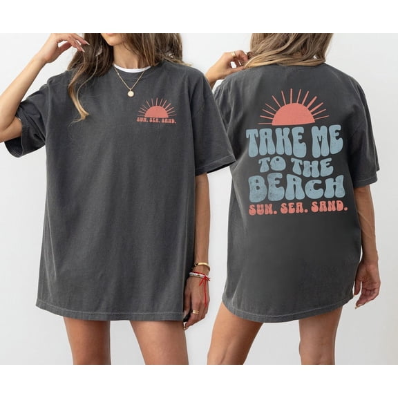 Take Me To The Beach Shirt Coconut Girl Clothing Trendy Beachy Shirts Retro Summer T Shirt Ocean Inspired Style Mermaidcore