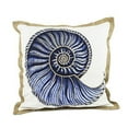 thumbnail image 2 of Fennco Styles Home Décor Sea-Inspired Space Decorative Down Filled 100% Cotton Throw Pillow - 20" Square, 2 of 9