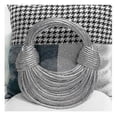 thumbnail image 2 of Handwoven Noodle Rope Gold Luxury Design Handbags For Women, 2 of 5