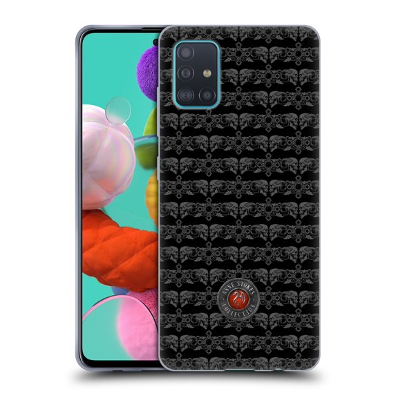 Head Case Designs Officially Licensed Anne Stokes Tribal Skull and Cross Pattern Soft Gel Case Compatible with Samsung Galaxy A51 (2019)