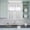 Light Gray White, variant on 3 Piece Kitchen Curtains and Valances Set Beige Baroque Cafe Curtains 24 Inch Length Farmhouse Scroll Floral Pattern Art Valance & Tier Curtain for Living Room Bedroom Small Window 54"x18"+27"x24"*2
