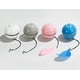 thumbnail image 3 of Juguete para gatos de interior, pelota automática interactiva de 360 grados, recargable por USB con flash LED y hierba gatera azul incorporada., 3 of 5