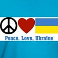 thumbnail image 3 of CafePress - Peace Love Ukraine Men's Classic T Shirt - Men's Fitted T-Shirt, 3 of 4
