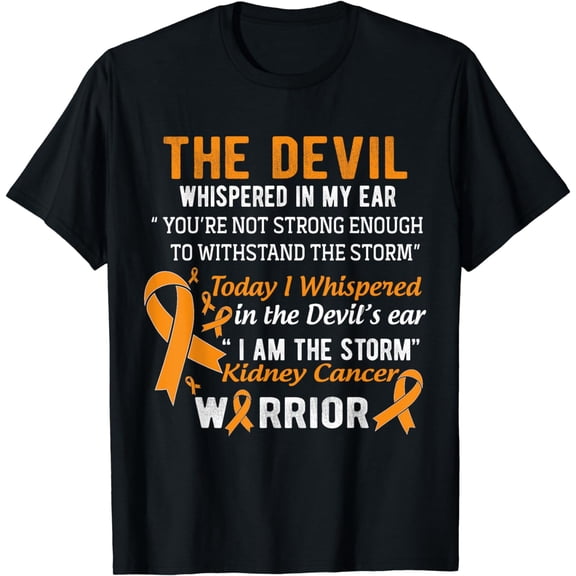 I am the Storm Kidney Cancer Warrior T-Shirt