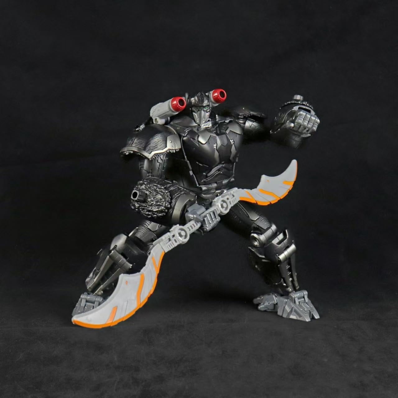 Chimpanzee Figure, Movable Deformation Captain Chimpanzee Action Figures 22cm/8.7inch PVC Characters Handicrafts Souvenirs for Anime Fans Gifts