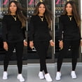 thumbnail image 2 of Ensemble de Yoga pour Femmes Mode Ensemble de Sport 2 Pcs Manches Longues, 2 of 9
