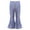 Royal Blue, variant on Haitryli Kids Girls Boys Stage Performance Shiny Flared Pants Elastic Waistband Bronzing Bell Bottom Pants Black 2-3