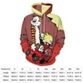 thumbnail image 2 of Calvin And Hobbes Hoodie 3D Print Pullover Hooded Long Sleeve Sweatshirts Tops Blouse with Pocket for Mens Womens, 2 of 8
