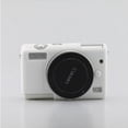 thumbnail image 1 of Camera Soft Silicone Skin Cover For Canon EOS M100 M200 Body Protective Case White, 1 of 6