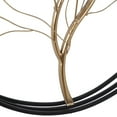 thumbnail image 4 of DecMode Gold Metal Branch Tree Wall Decor with Black Frame, 4 of 7