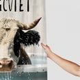 thumbnail image 3 of Orinice Cow Bathroom Decor Set Colorful Luxurious Polyester Fabric Shower Curtain Set with Hooks 69x72, 3 of 7
