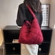 thumbnail image 4 of Bolso bandolera acolchado de gran capacidad para mujer, bolso de mano Vintage para mujer, 4 of 5