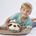 thumbnail image 3 of Peluche Pillow Pets Sunny Sloth de 45 cm, 3 of 5