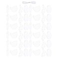 thumbnail image 1 of Weiweiguan 36Pcs Easter Themed Blank Board DIY Painting Pendant Kids Drawing Accessory, 1 of 7