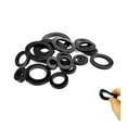 thumbnail image 2 of 25/50/100pcs M3 M4 M5 M6 M8 M10 M12 Black Insulation Sealing Ring Rubber Flat Gasket Rings for Screw Bolt Fastener Washers, 2 of 6