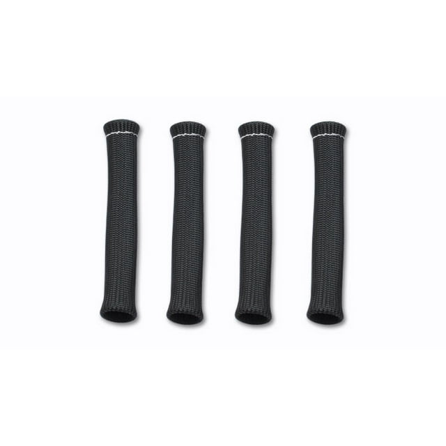 Vibrant Performance Spark Plug Boot Heat Sleeve 25891 Fabrication Components; 3/4 Inch Diameter; Set of 4; Black