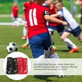 thumbnail image 3 of BESTSKY 2026 New 4 Pcs Black Mini Shin Guards Soccer Kids Espinilleras, for Training, Match, Practice, Child, 3 of 7